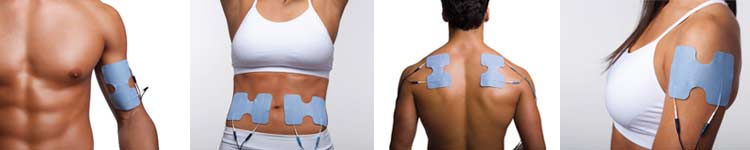 Muscle Stimulator Pad Placement Chart