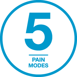 Omron Pain Relief Pro has five pain modes