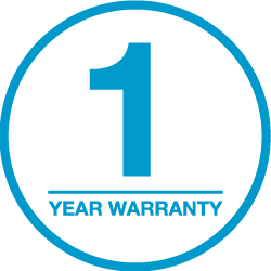 TENS 3000 comes with a one year warranty for parts and labor