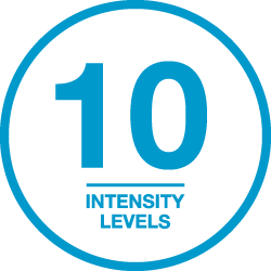 Omron Pain Relief Pro has 10 intensity levels
