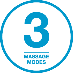Omron PM3031 has three massage modes