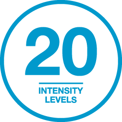 TechCare Plus 24 has 20 intensity levels