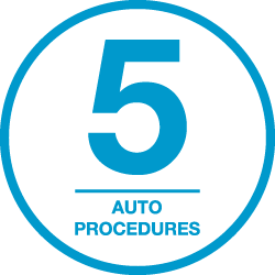 truMedic TM-1000PRO has five auto procedures