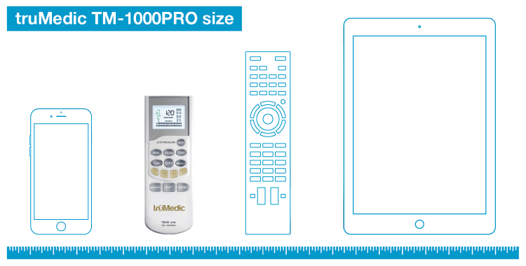 truMedic TM-1000PRO size