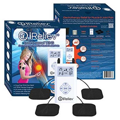  iReliev TOP-Best TENS Massager Unit Bundle for Pain Relief! The  Bundle Has a 30 Day Money Back Guarantee : Health & Household