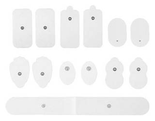 HealthmateForever Assorted White Snap-on Replacement Electrode Pads Combo