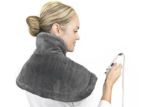 Shaped to fit - PureRelief Neck & Shoulder Heating Pad