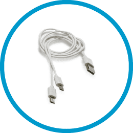 PlayMakar included accessories – Dual USB Charging Cable