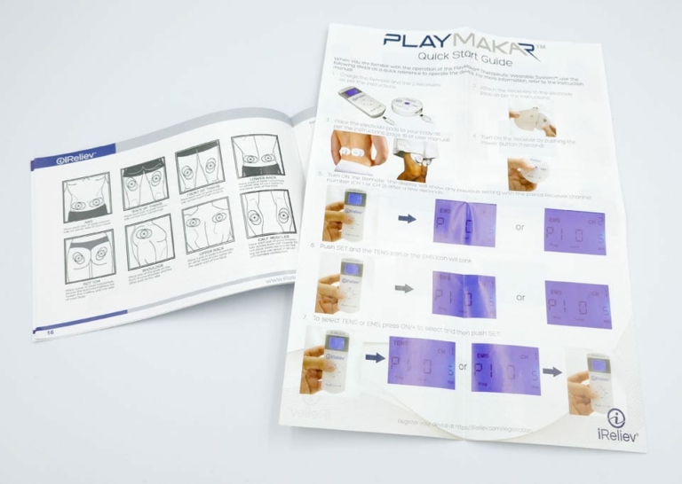 iReliev PlayMakar Wireless TENS and EMS Muscle Stimulator Revie