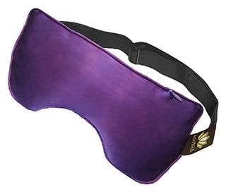 Asutra Silk Eye Pillow Filled With Organic Lavender & Flax Seeds