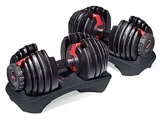 Bowflex SelectTech 552 Adjustable Dumbbells