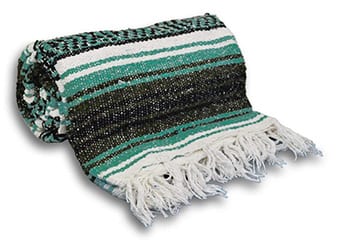 Yoga Accessories Traditional Mexican Yoga Blanket