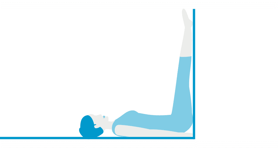 Pose 8: Legs-Up-The-Wall Pose (Viparita Karani)