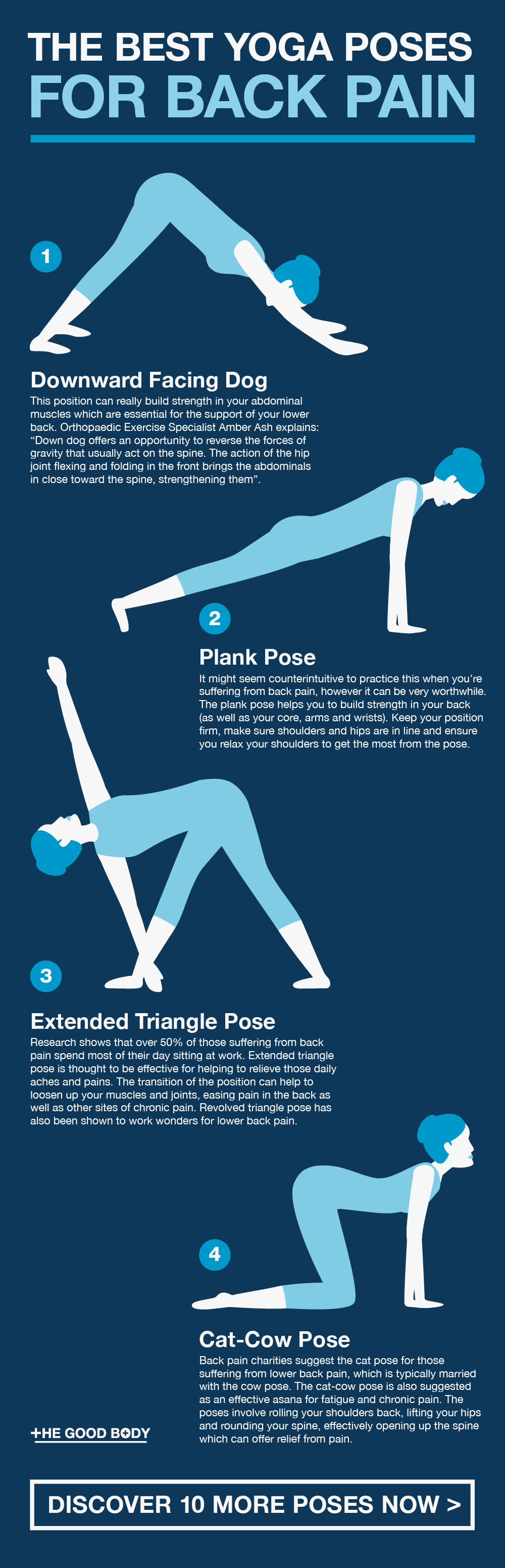 Yoga Poses for Back Pain – Pin It