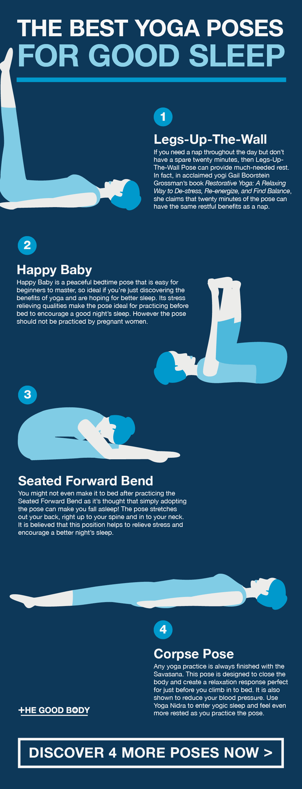 Yoga Poses for Sleep – Pin It