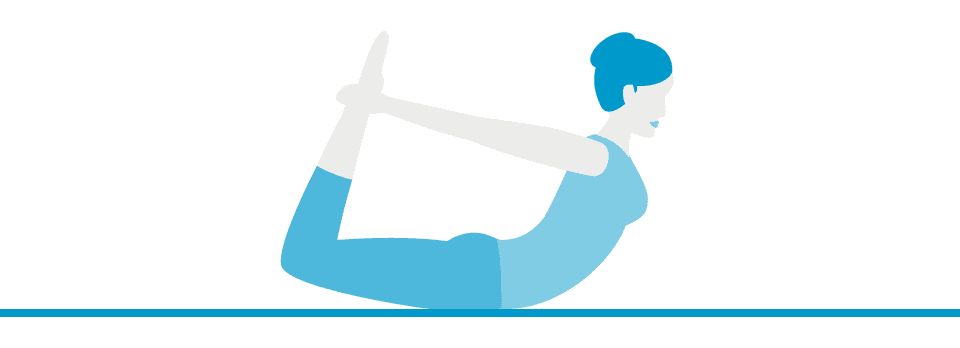 Pose 5: Bow Pose (Dhanurasana)