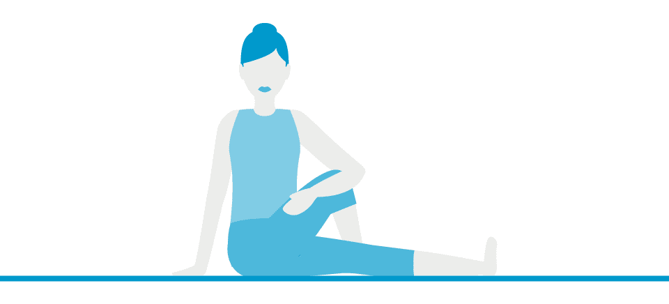 Pose 8: Seated Spinal Twist Pose (Ardha Matsyendrasana)