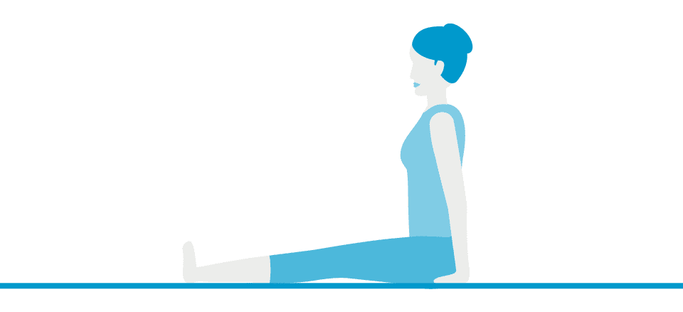 Pose 6: Staff Pose (Dandasana)