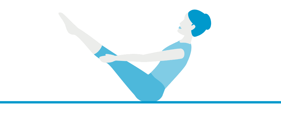 Pose 4: Boat Pose (Navasana)