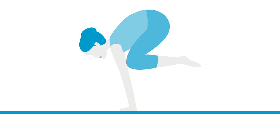 Pose 7: Crow Pose (Kakasana)