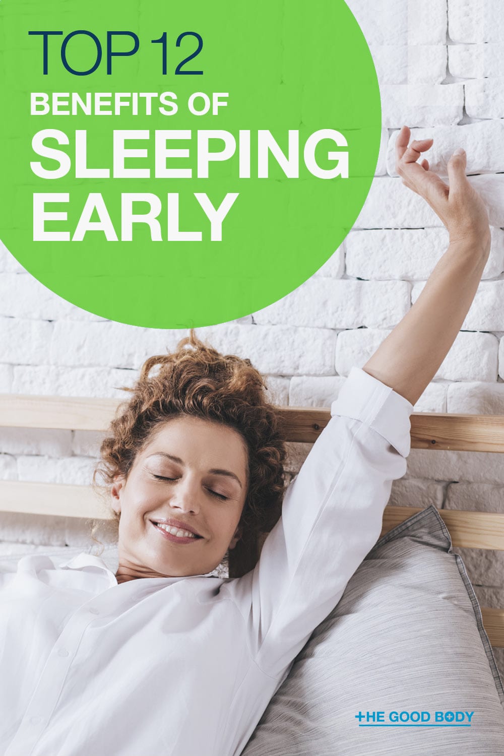 Benefits of Sleeping Early - Pin it