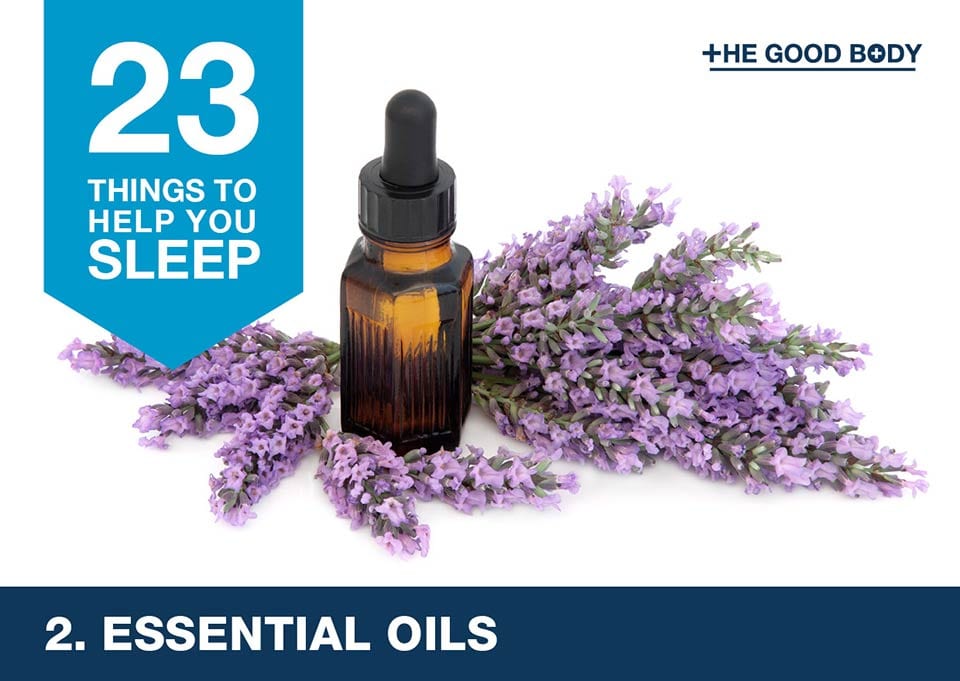 Essential oils to help you sleep