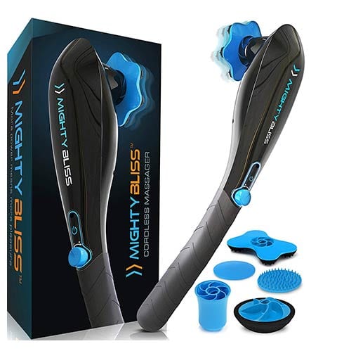 Powerful Handheld Massager – Mighty Bliss Deep Tissue Electric Massager