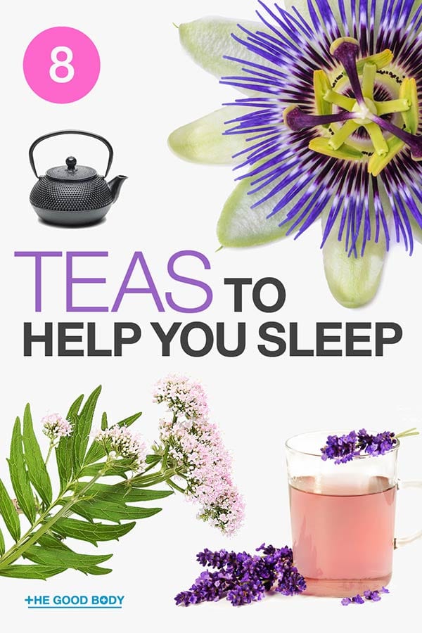 Teas to Help You Sleep – pin it