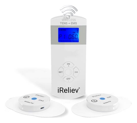 iReliev Therapeutic Wearable System Wireless Tens EMS System