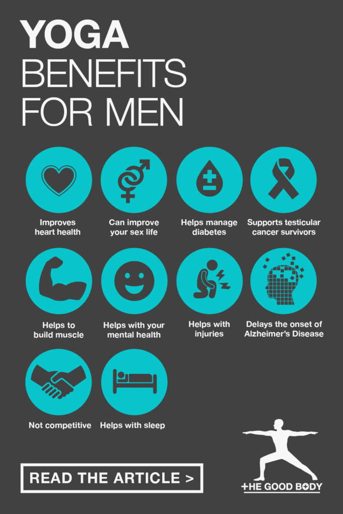 6 Health Benefits of Yoga for Men