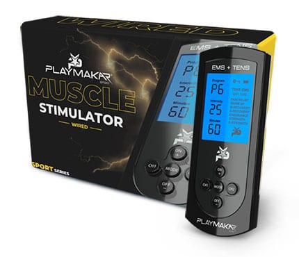 PlayMakar SPORT Electrical Muscle Stimulator and Pulse Massager