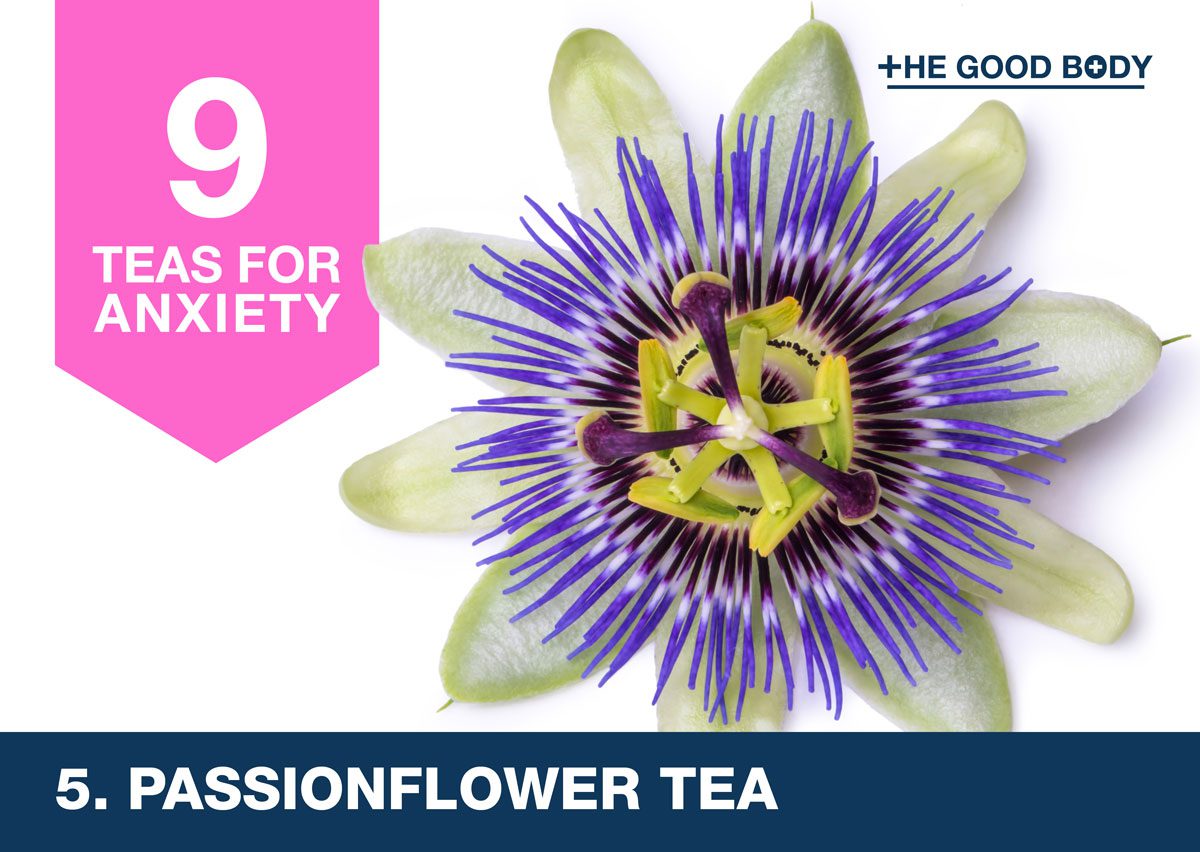 Passionflower tea for anxiety