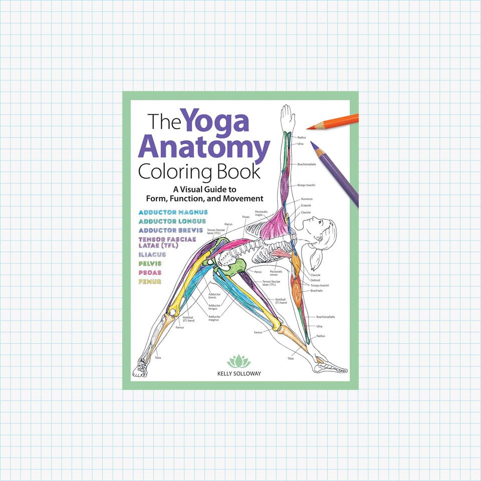 The Yoga Anatomy Coloring Book: A Visual Guide to Form, Function, and Movement