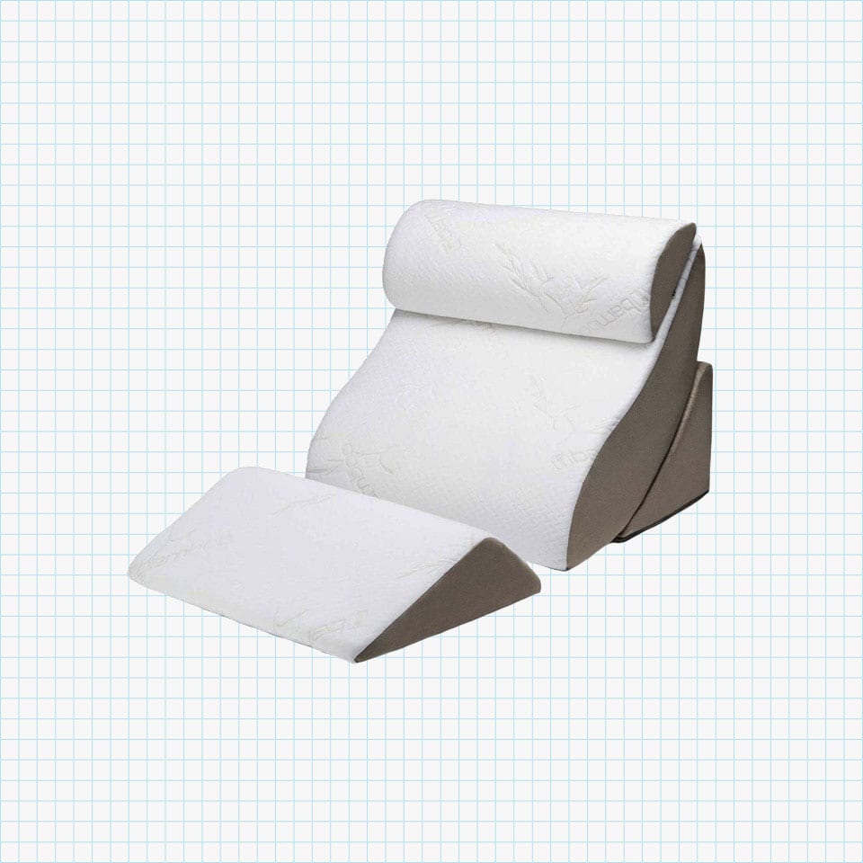 Avana Kind Bed Orthopedic Support Pillow Comfort System with Bamboo Cover