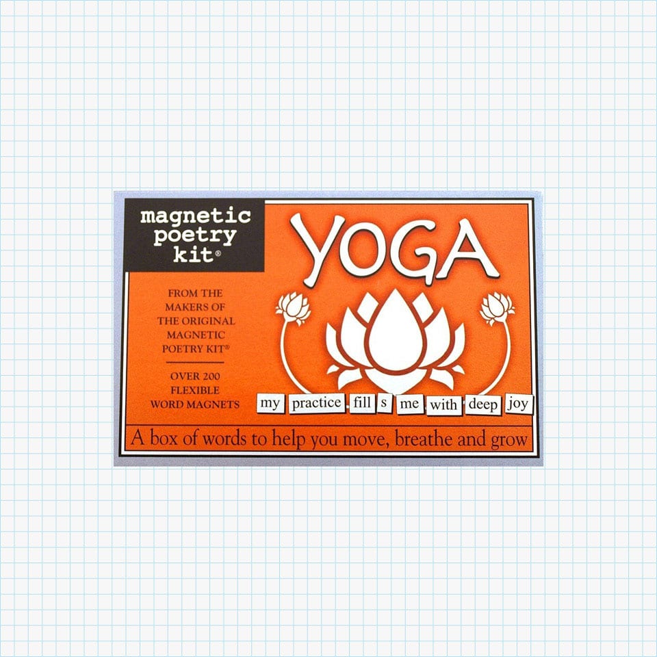 Magnetic Poetry Yoga Kit