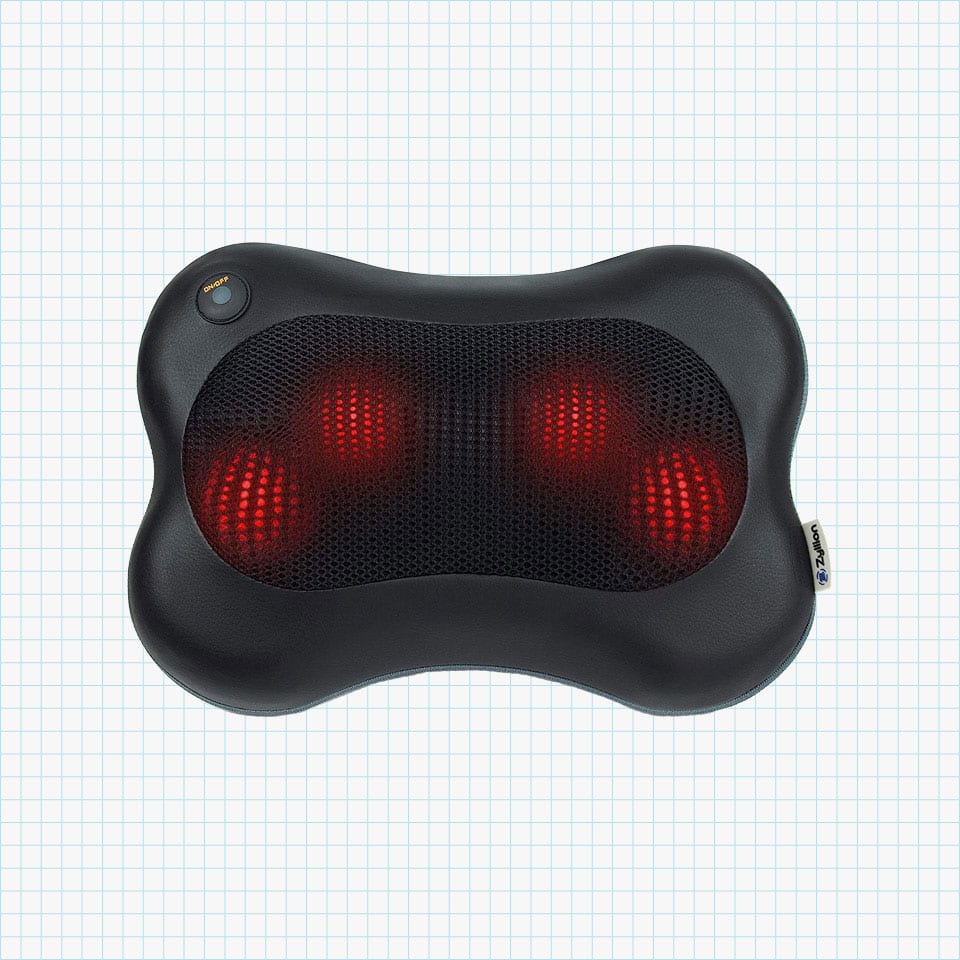 Zyllion Shiatsu Pillow Massager with Heat