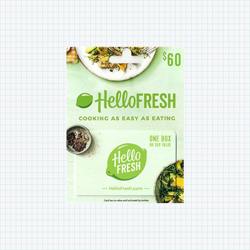 A Subscription to HelloFresh