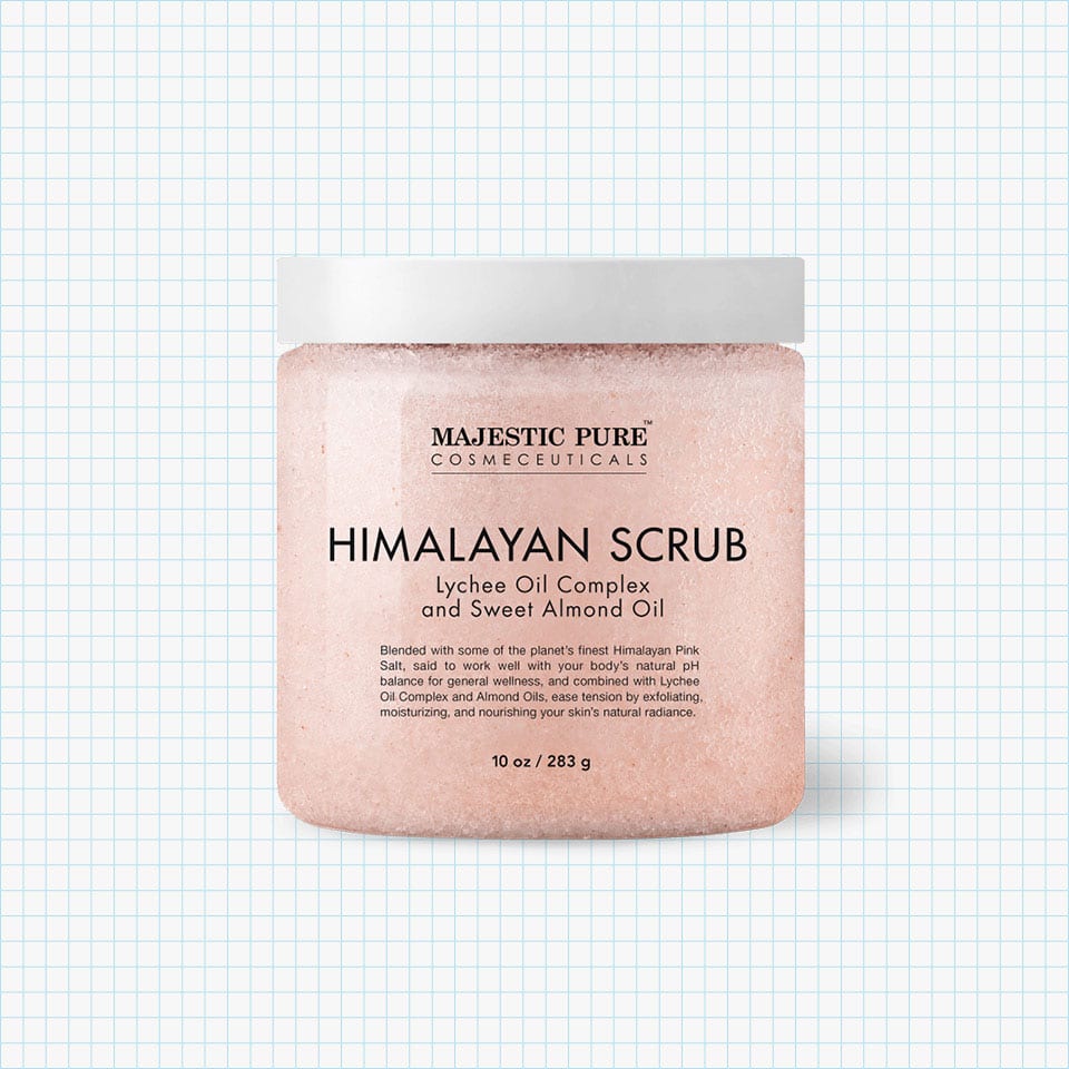 Majestic Pure Himalayan Salt Body Scrub