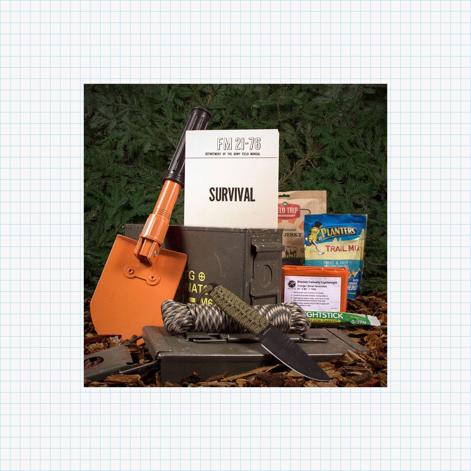 Man Crates Outdoor Survival Ammo Can