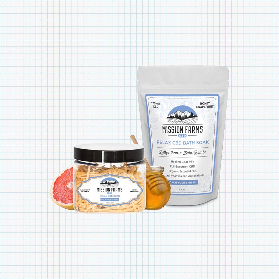 Mission Farms Relax CBD Bath Soak