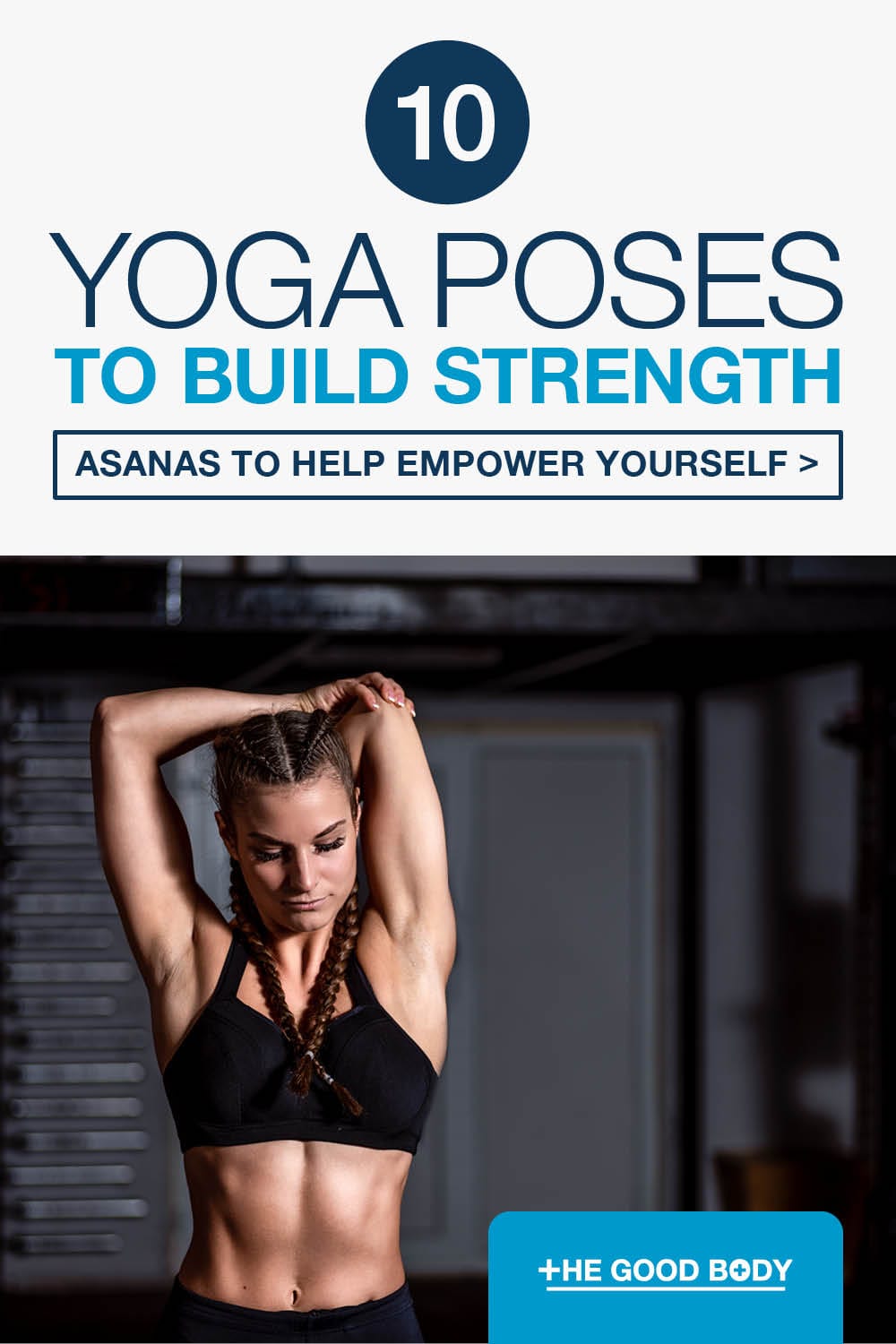 Yoga Poses for Strength – Pin It