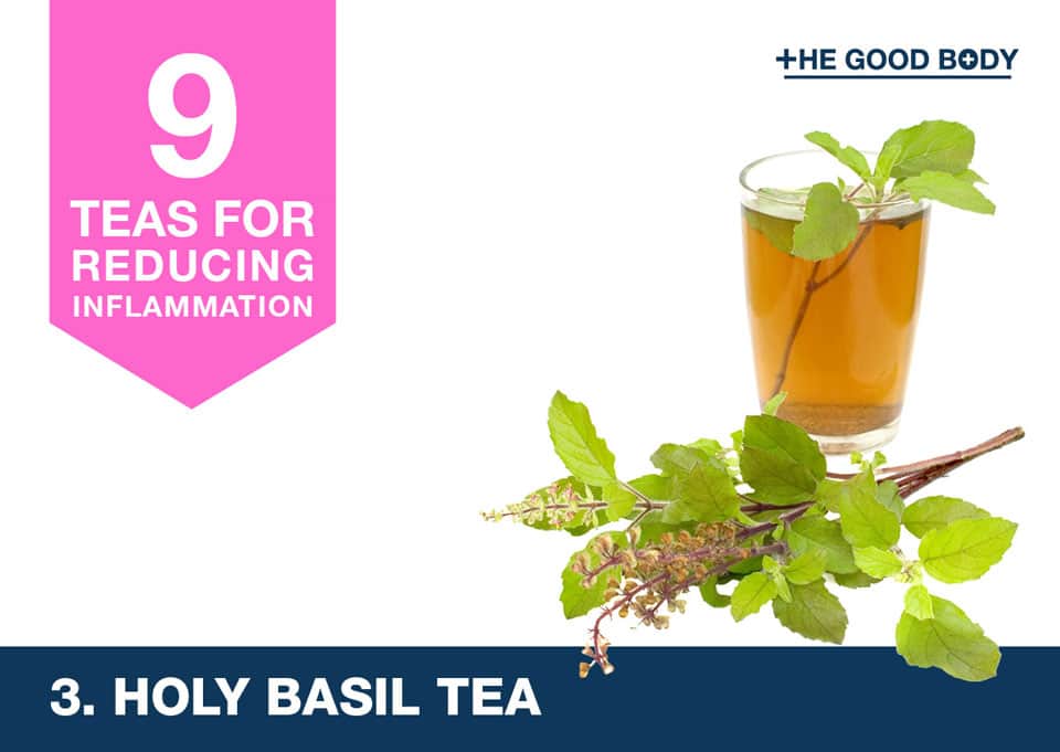 Holy Basil Tea for inflammation