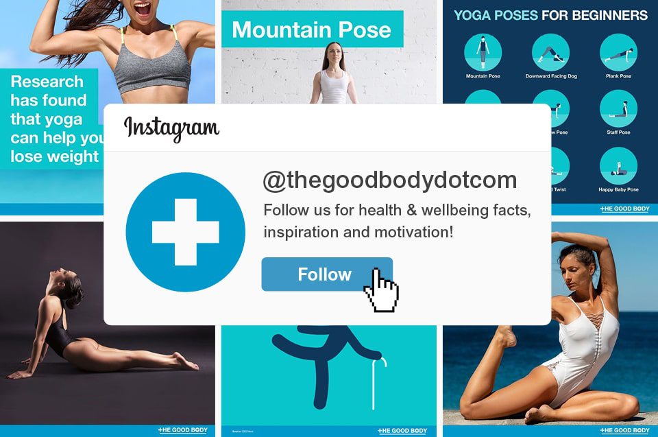 Follow The Good Body for yoga on Instagram