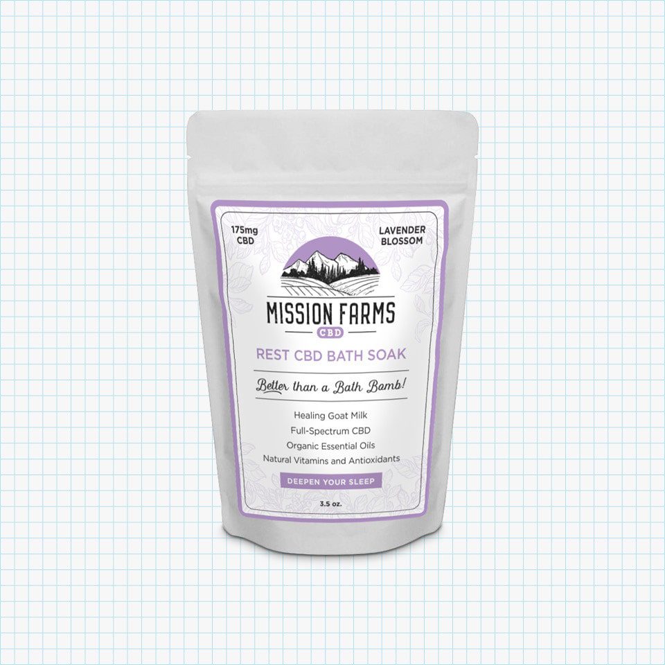 Mission Farms Rest CBD Bath Soak