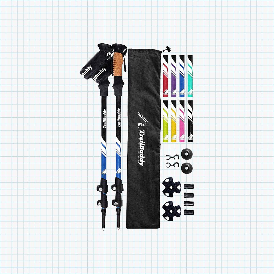 TrailBuddy Lightweight Trekking Poles