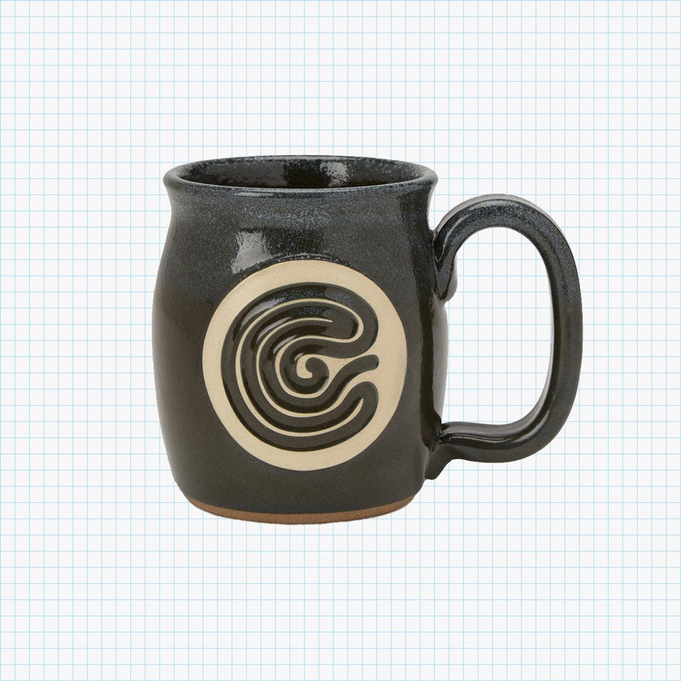 Finger Tracing Meditation Mug