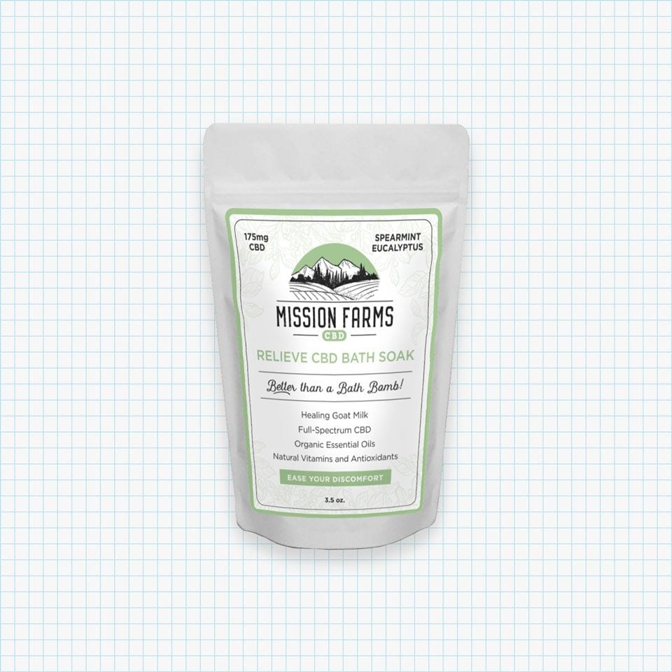 Mission Farms Relieve CBD Bath Soak