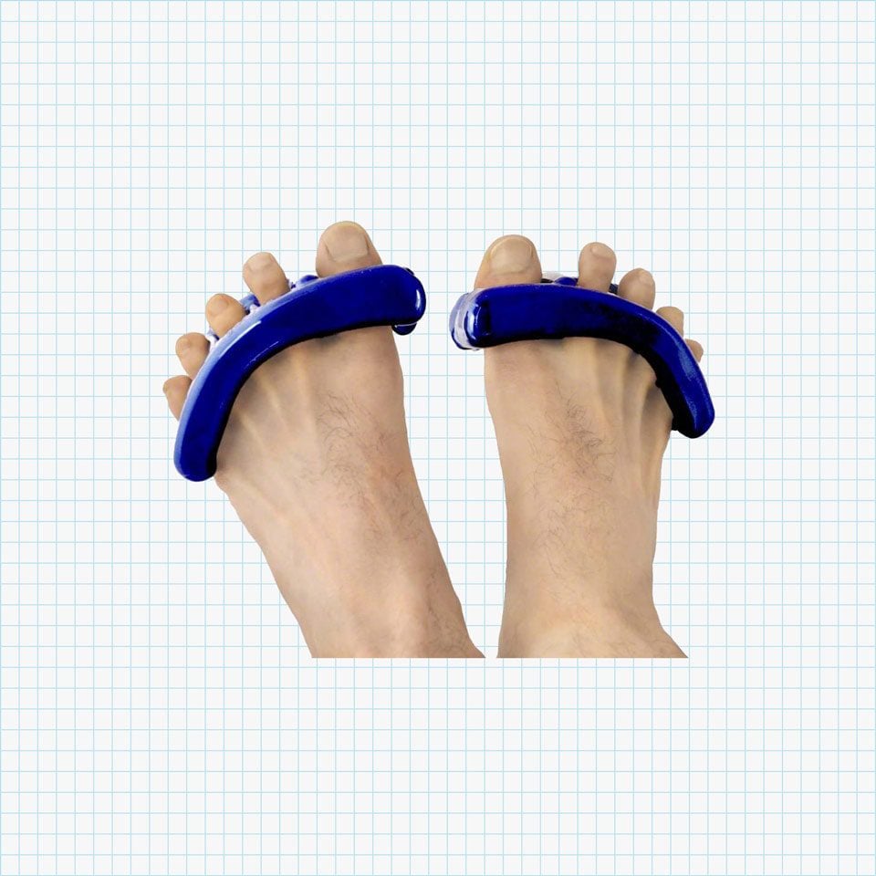 Original Yoga Toes for Men: Gel Toe Separators and Toe Stretchers