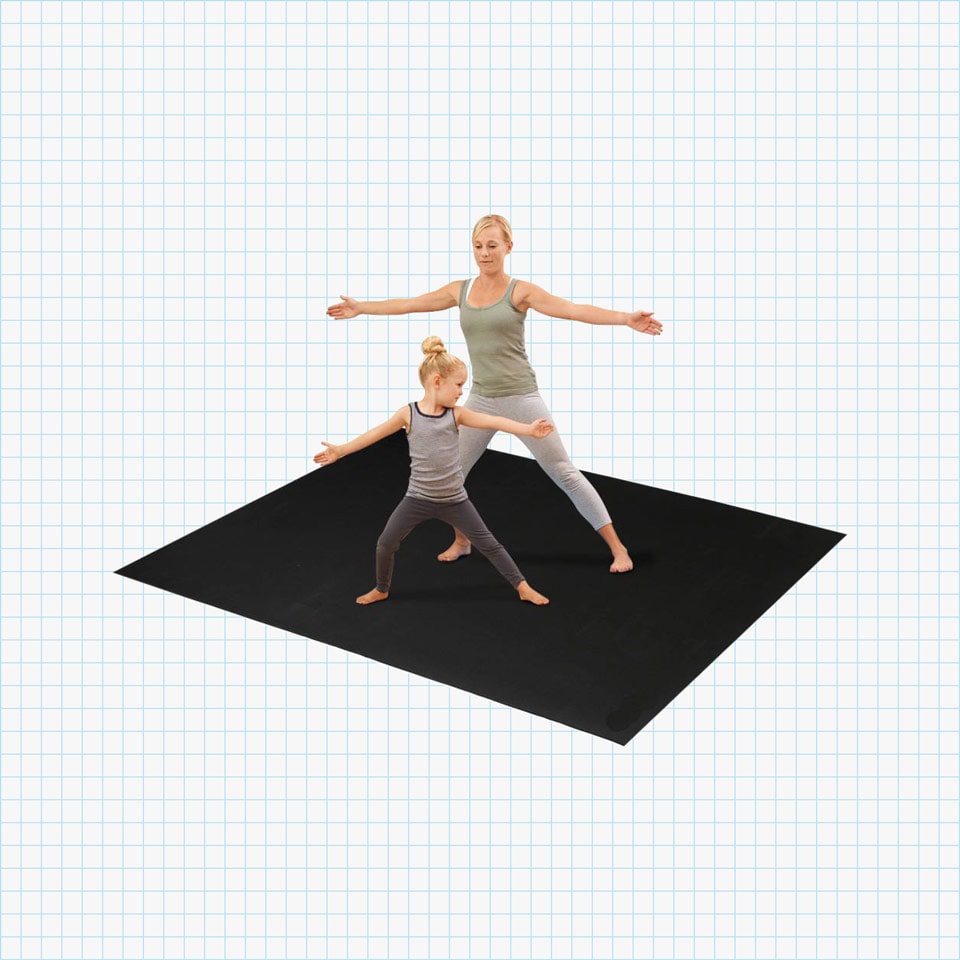 UBesGoo 6'x4' Fitness Exercise Mat, for Yoga