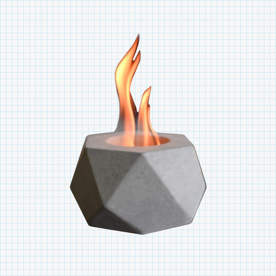 Colsen Tabletop Indoor Fireplace